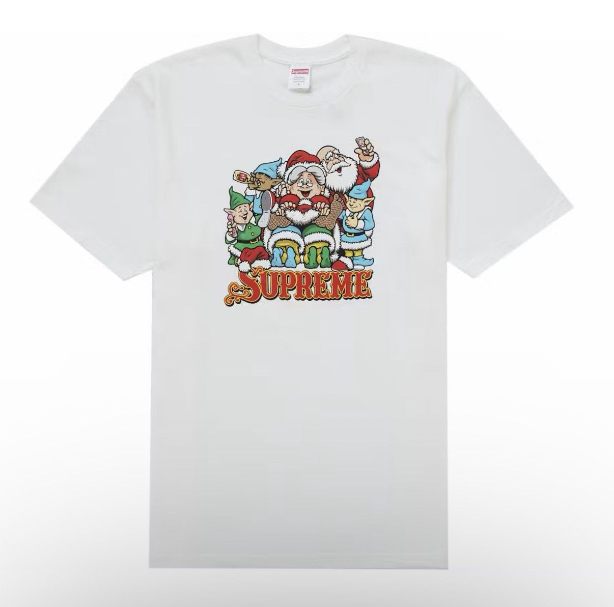 Supreme Supreme Naughty Tee Size US M / EU 48-50 / 2 - 1 Thumbnail