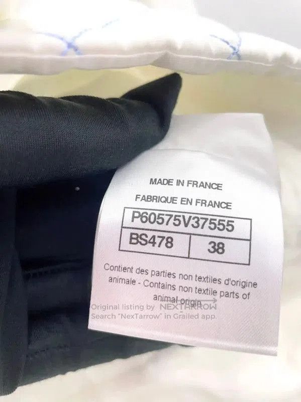 Chanel Chanel White Cotton Long Sleeve Top . Size M / US 6-8 / IT 42-44 - 8 Thumbnail