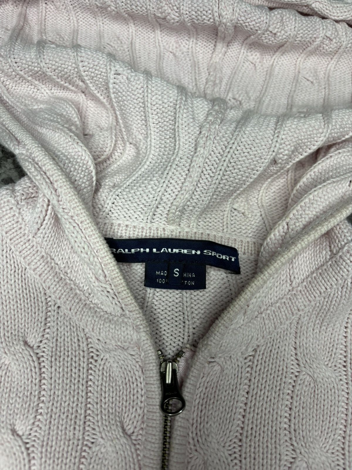 Polo Ralph Lauren × Vintage Vintage Polo Ralph Lauren y2k Cable-Knit Sweater Size S / US 4 / IT 40 - 3 Thumbnail
