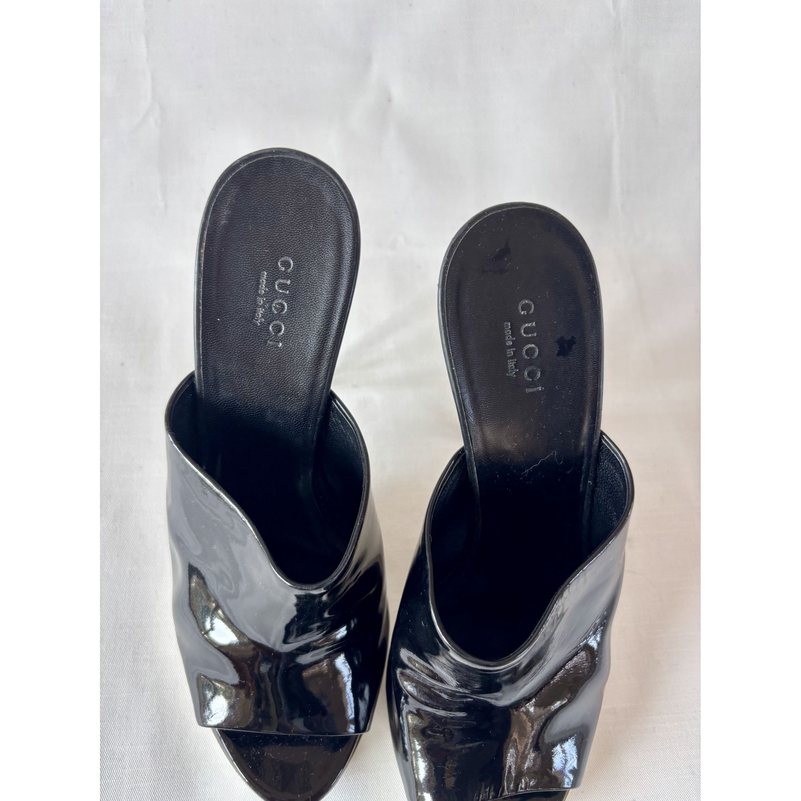 Gucci Gucci black platform sandals – vintage Y2K, EU 38, very good Size US 8 / IT 38 - 5 Thumbnail