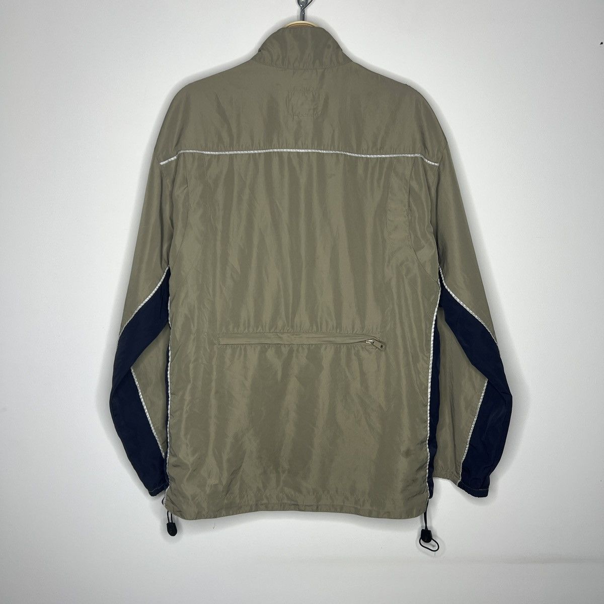 Stussy × Vintage Vintage Stussy 90s Jacket Windbreaker Waist Bag Khaki Logo Size US L / EU 52-54 / 3 - 7 Thumbnail