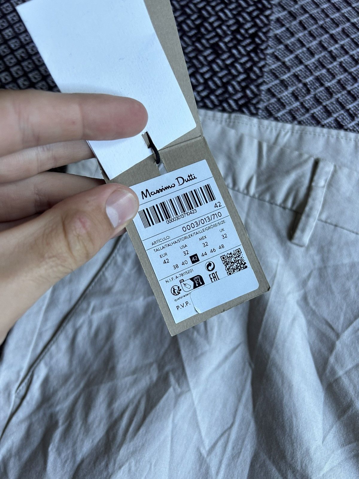 Massimo Dutti Massimo Dutti Relaxed Fit Old Money Style New Pants Size 32 Size US 32 / EU 48 - 6 Thumbnail
