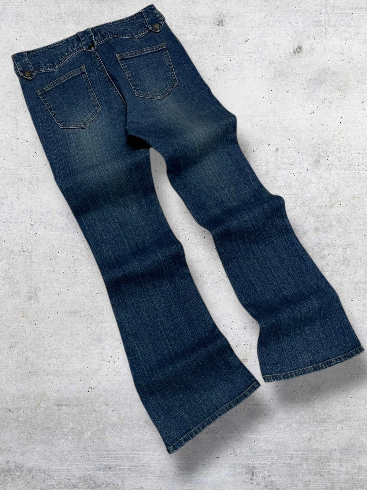 Tornado Mart VINTAGE JKG 1990S JAPAN DESIGNER OG RETRO COWBOY FLARE DENIM Size US 30 / EU 46 - 8 Thumbnail