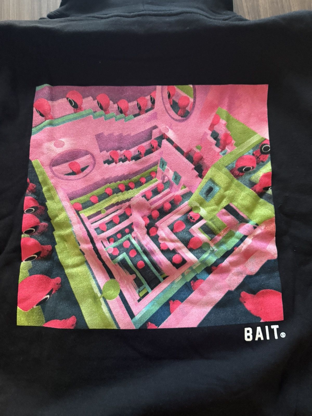 Bait BAIT x Squid Game Kokies Hoodie Black Graphic Men’s XL Size US XL / EU 56 / 4 - 5 Thumbnail