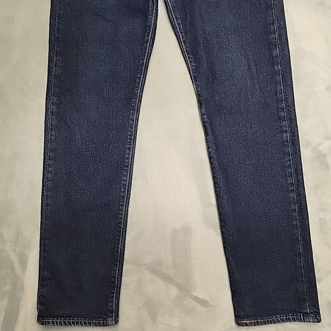 Denime Levis 501 Jeans Mens 31x32 Denim Straight Leg Button Fly Pants Black 501 Levi's Regular Waist 32 Inseam USA Classic Slim Fit Mens Size US 31 - 2 Thumbnail