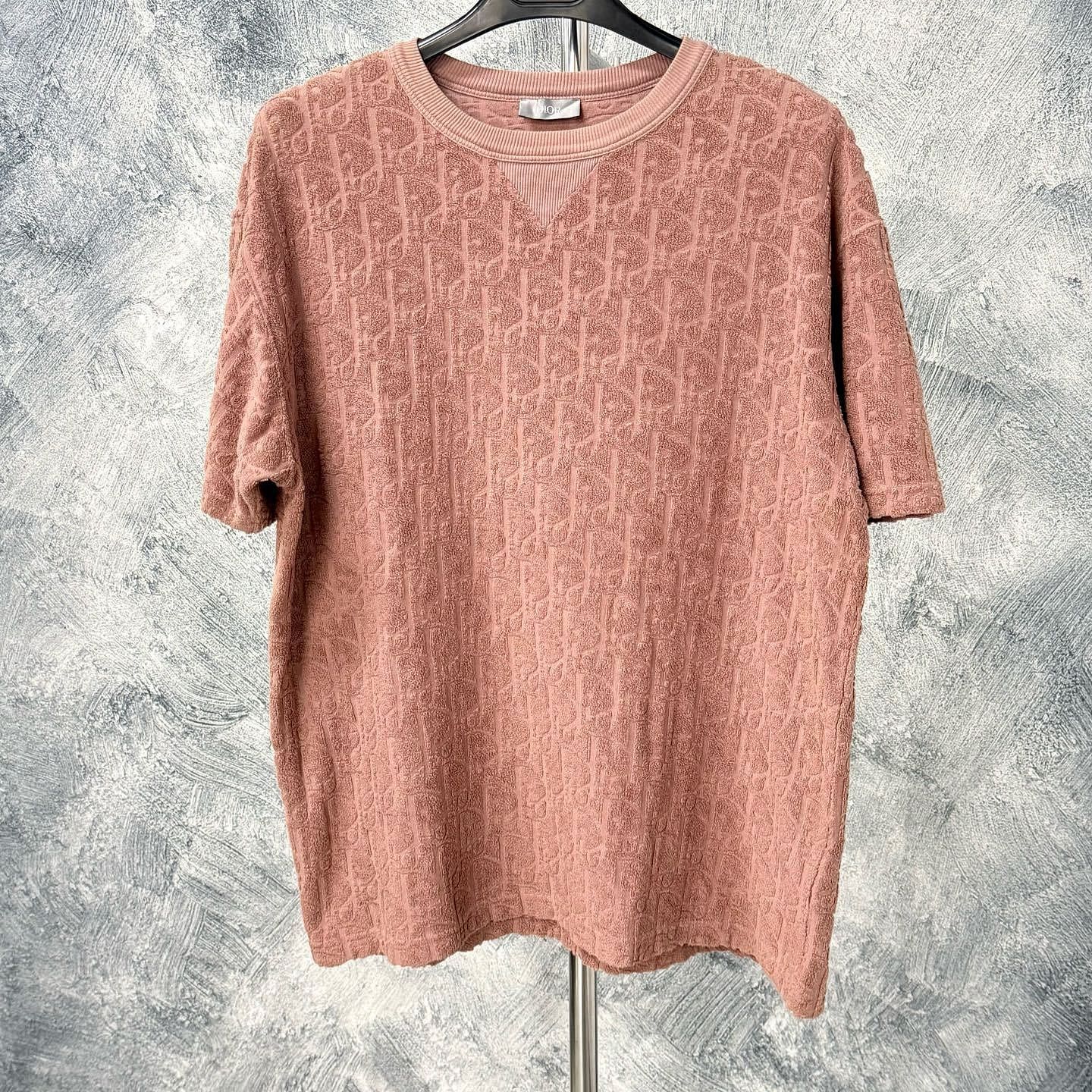 Dior Dior Oblique Toweling T-Shirt Size S Size US S / EU 44-46 / 1 - 1 Thumbnail