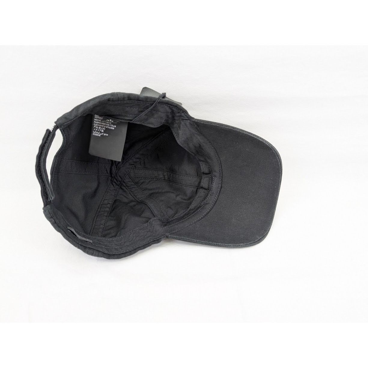 Balenciaga o1rshd1 Size: L / Hat Diagonal Cap Cotton Drill Black White Size ONE SIZE - 13 Thumbnail