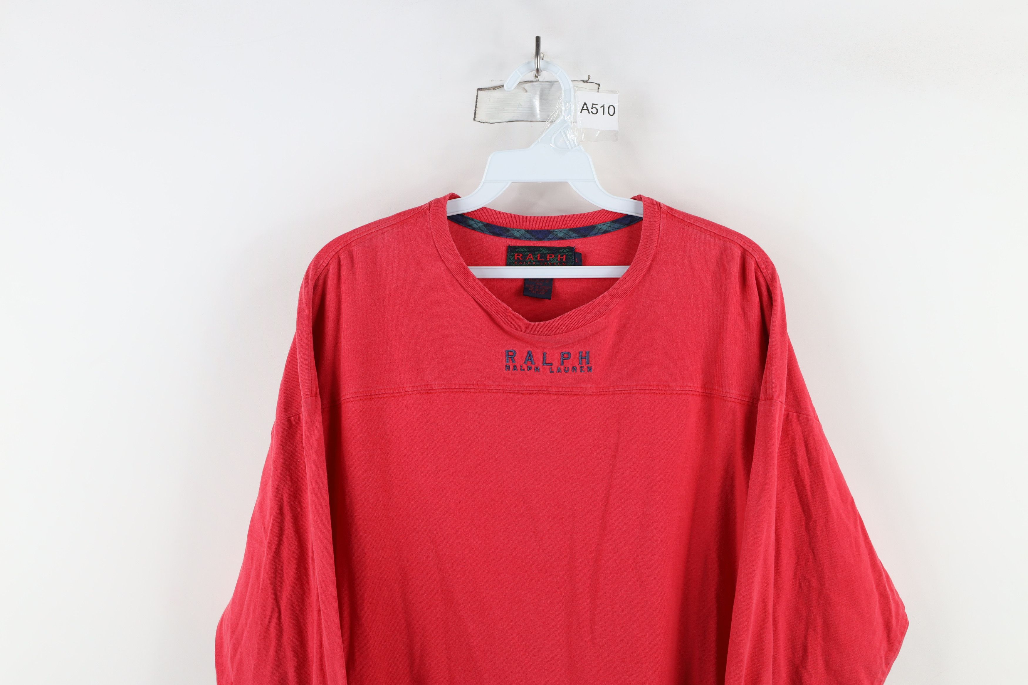 Ralph Lauren × Vintage Vintage 90s Ralph Lauren Spell Out Night Gown Sleep T-Shirt Size L / US 10 / IT 46 - 2 Thumbnail