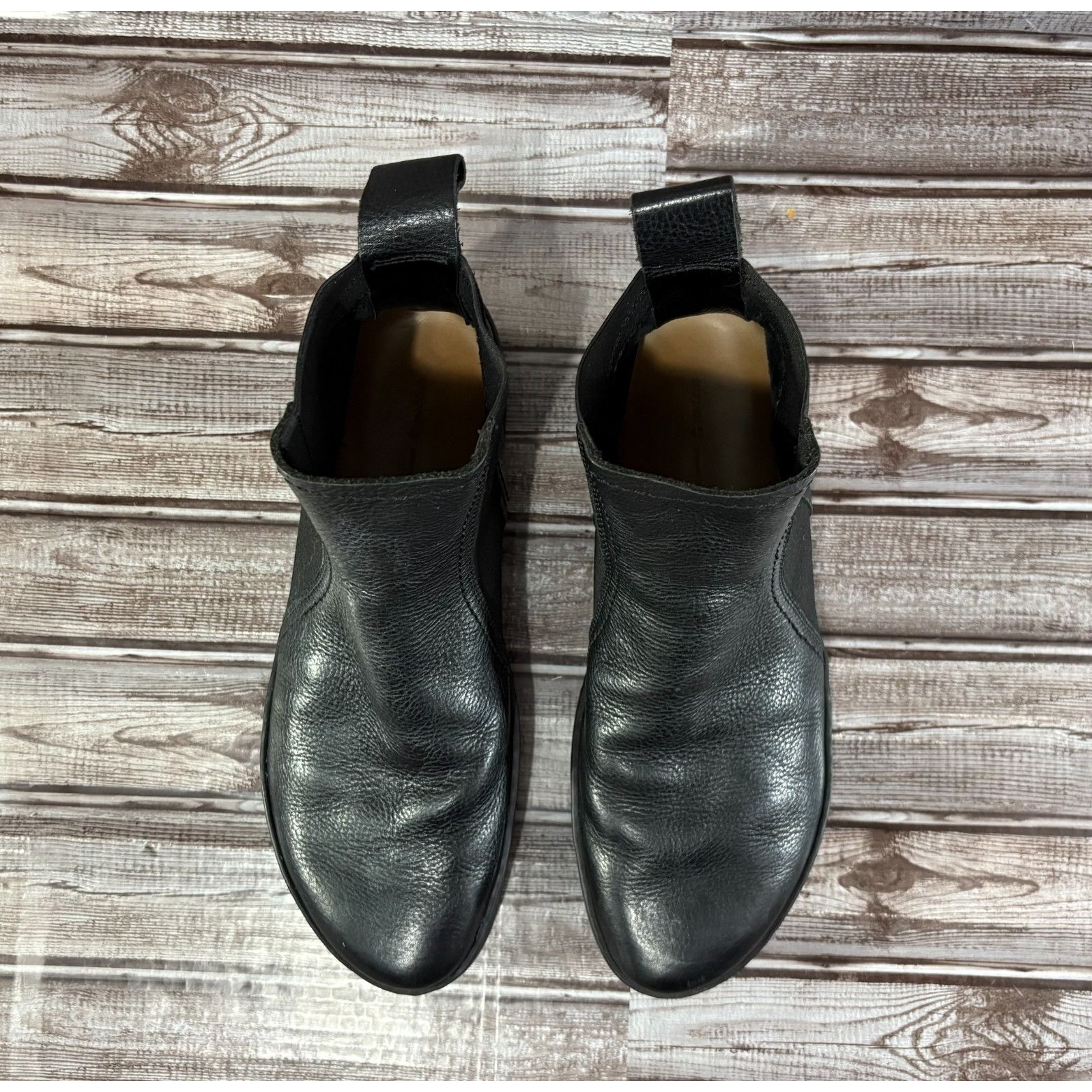 Trippen Trippen Work f Leather ankle Boots size 43 US 11 color black Size US 12 / IT 42 - 9 Thumbnail