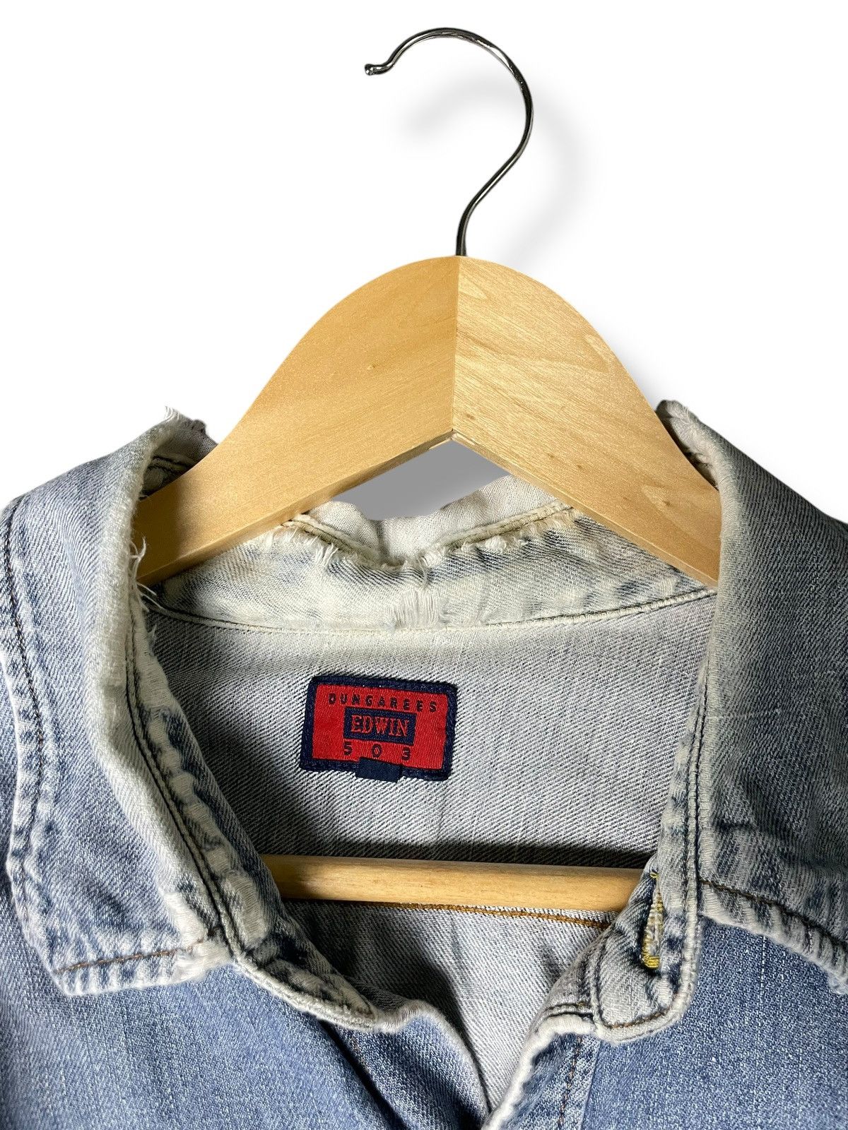 Edwin × Vintage Edwin Men’s Denim Shirt (54) Size US XL / EU 56 / 4 - 8 Thumbnail