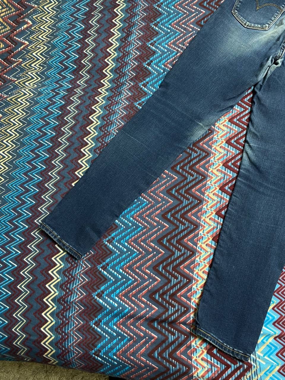 Levi's × Vintage Levi's 721 Skinny Cropped Denim Jeans Size 28" / US 6 / IT 42 - 18 Thumbnail