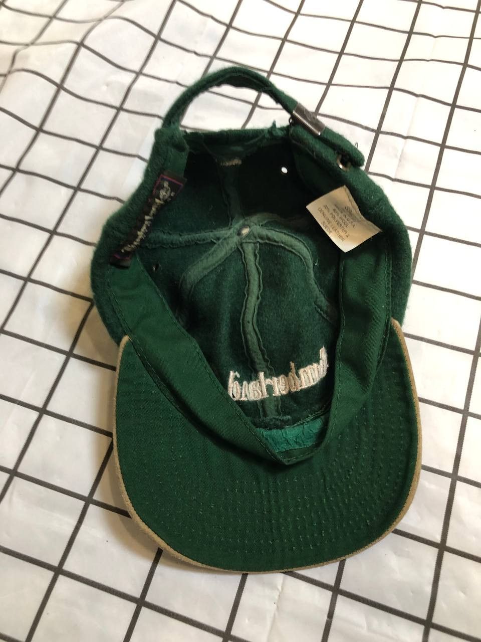 Timberland Timberland Wool Hat Embroidered Logo Leather Brim cap Size ONE SIZE - 11 Thumbnail