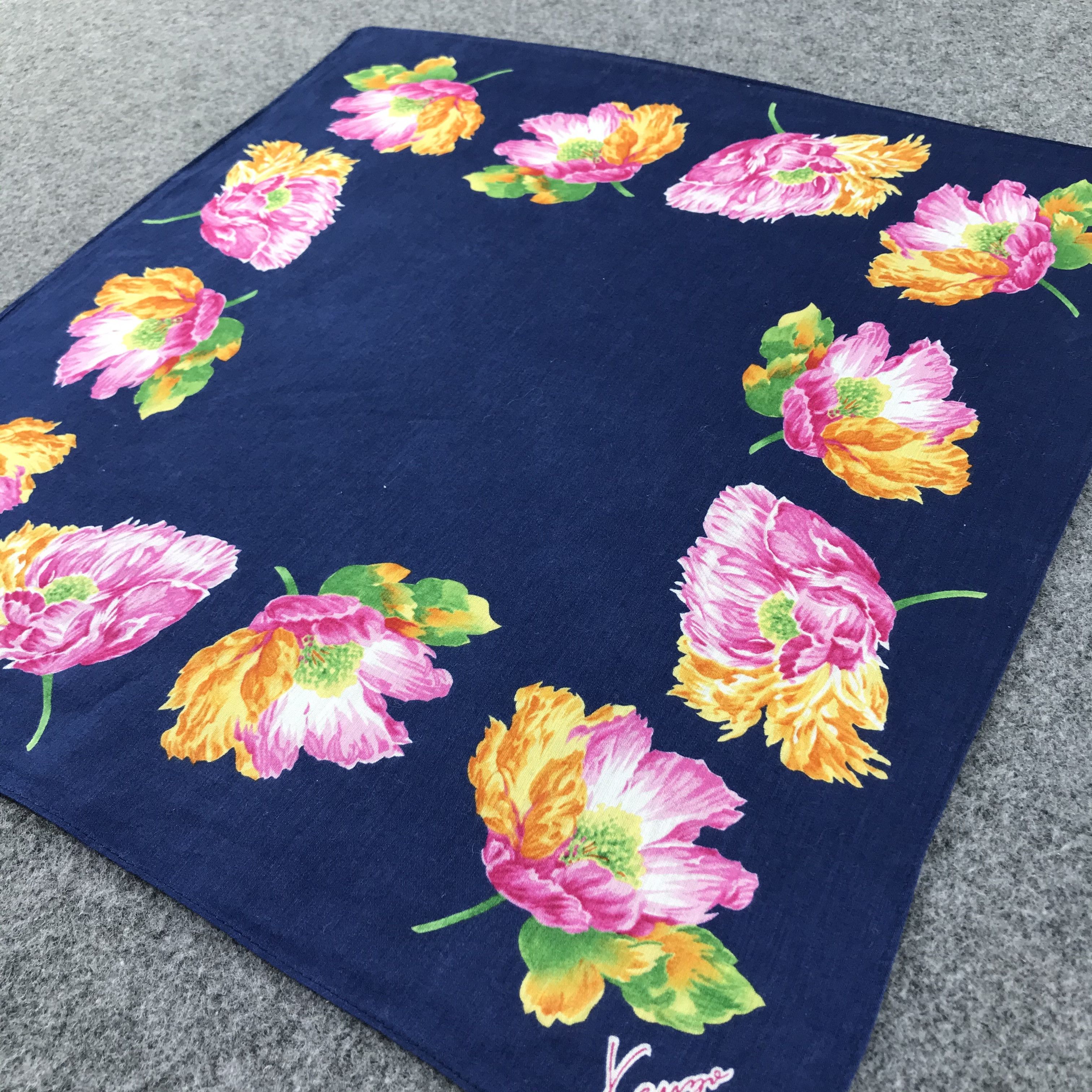 Kenzo Kenzo Handkerchief Neckerchief Bandana H165 Size ONE SIZE - 5 Thumbnail