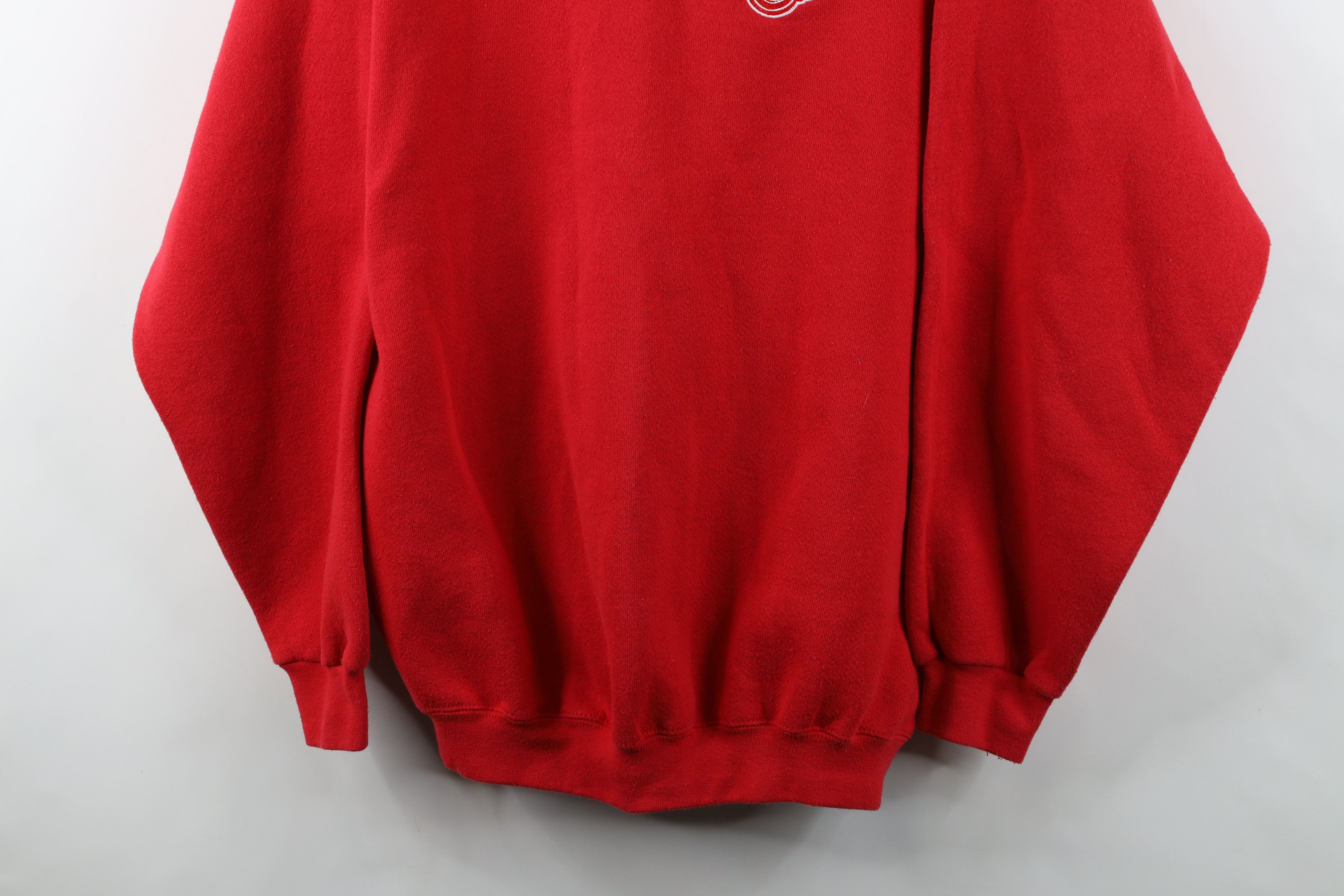 Puma Vintage 90s Puma Red Wings Hockey Crewneck Sweatshirt Size US XL / EU 56 / 4 - 3 Thumbnail
