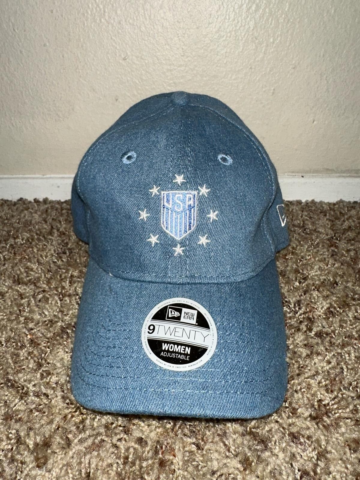 Nike Men's New Era Light Blue US Soccer Classic Team Pride Adjustable Hat Size ONE SIZE - 1 Thumbnail