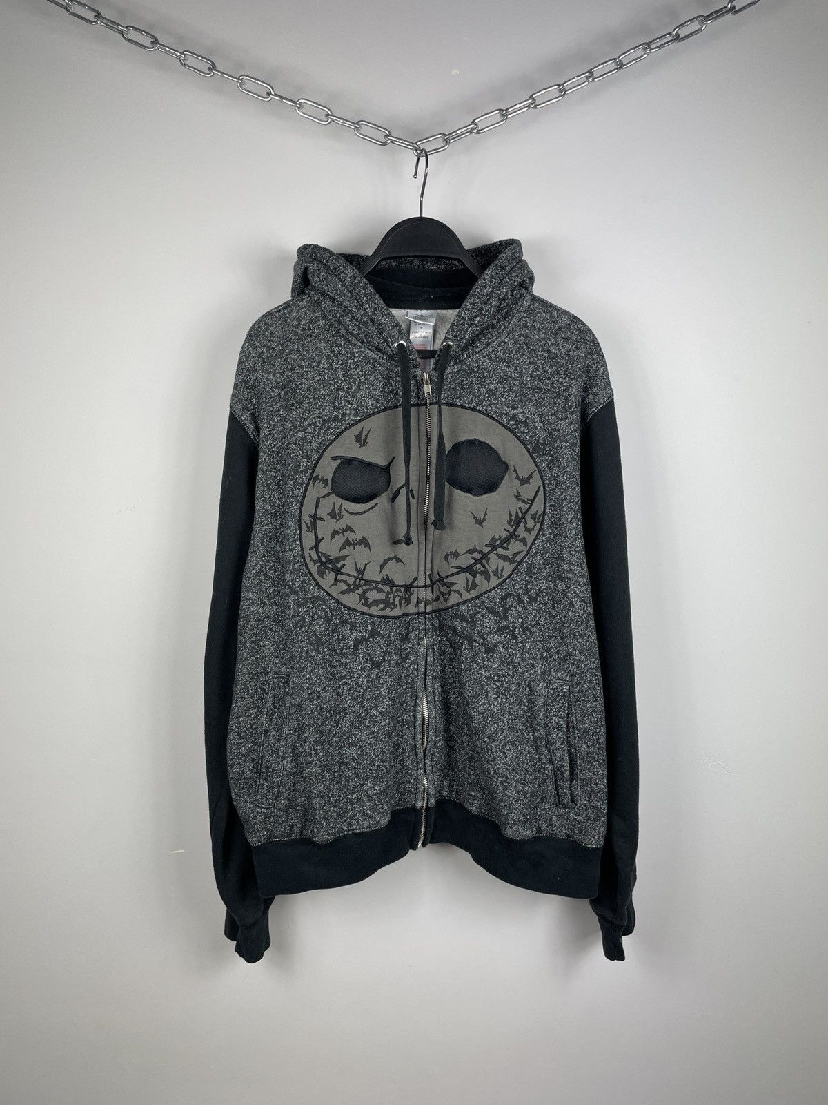Vintage Vintage The Nightmare Before Christmas Zip Hoodie Size US M / EU 48-50 / 2 - 1 Thumbnail