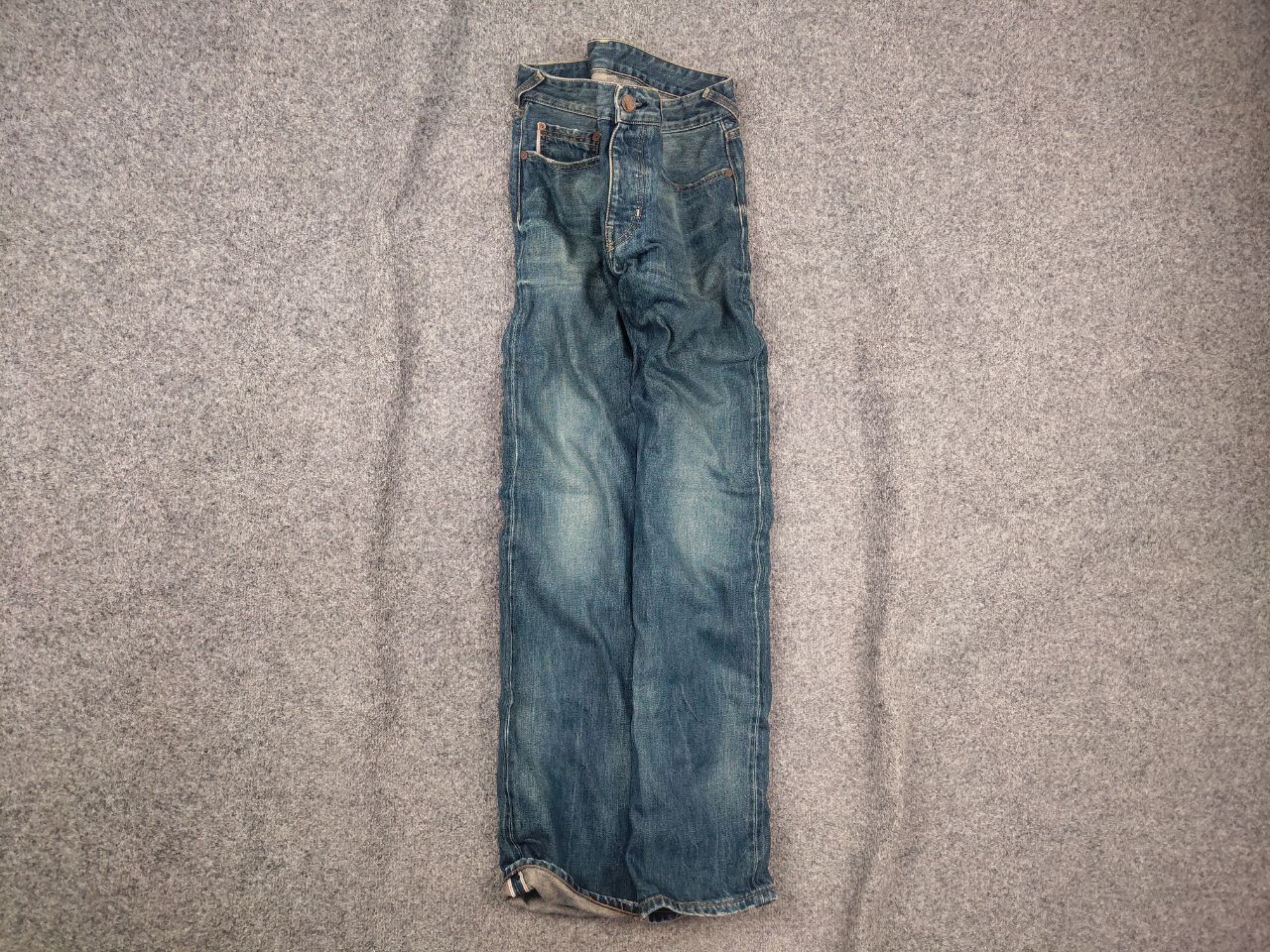 THE ROKKER COMPANY The Rokker Company Faded Denim selvedge Jeans Vintage Style Size US 34 / EU 50 - 1 Thumbnail