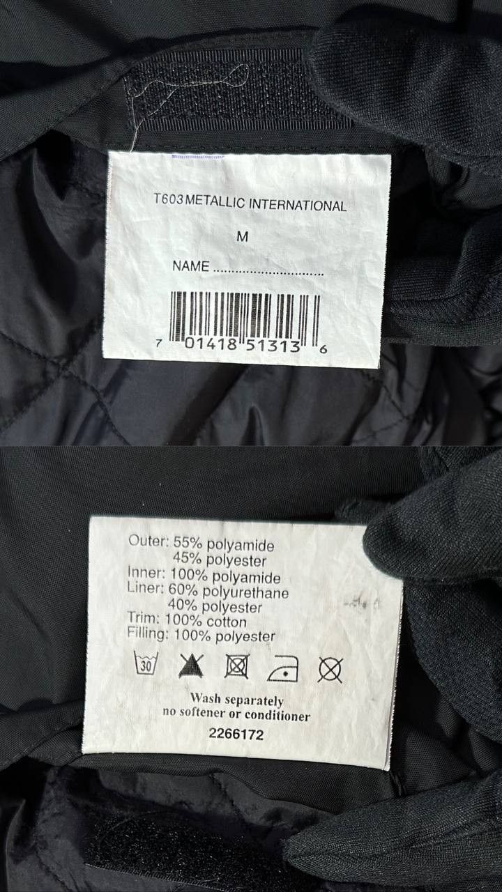 Barbour Barbour T603 Metallic Waterproof Breathable Biker Jacket Size US M / EU 48-50 / 2 - 14 Thumbnail