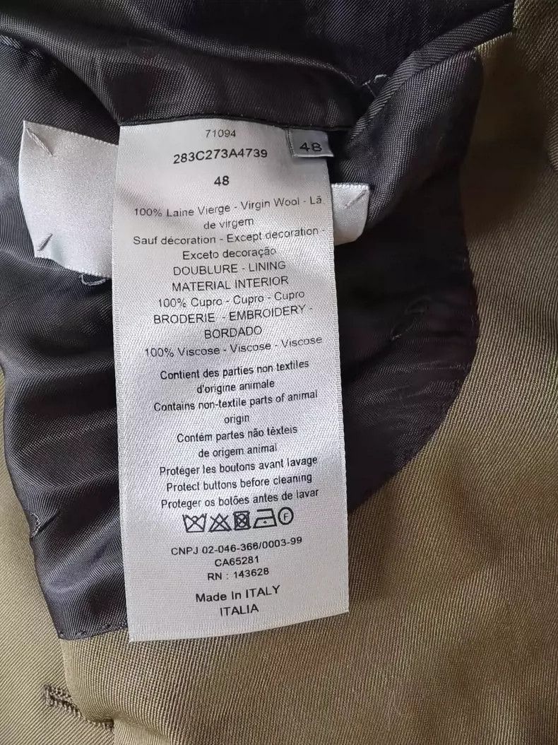 Dior Dior dior x travis scott color block suit jacket-2507 Size US L / EU 52-54 / 3 - 5 Thumbnail