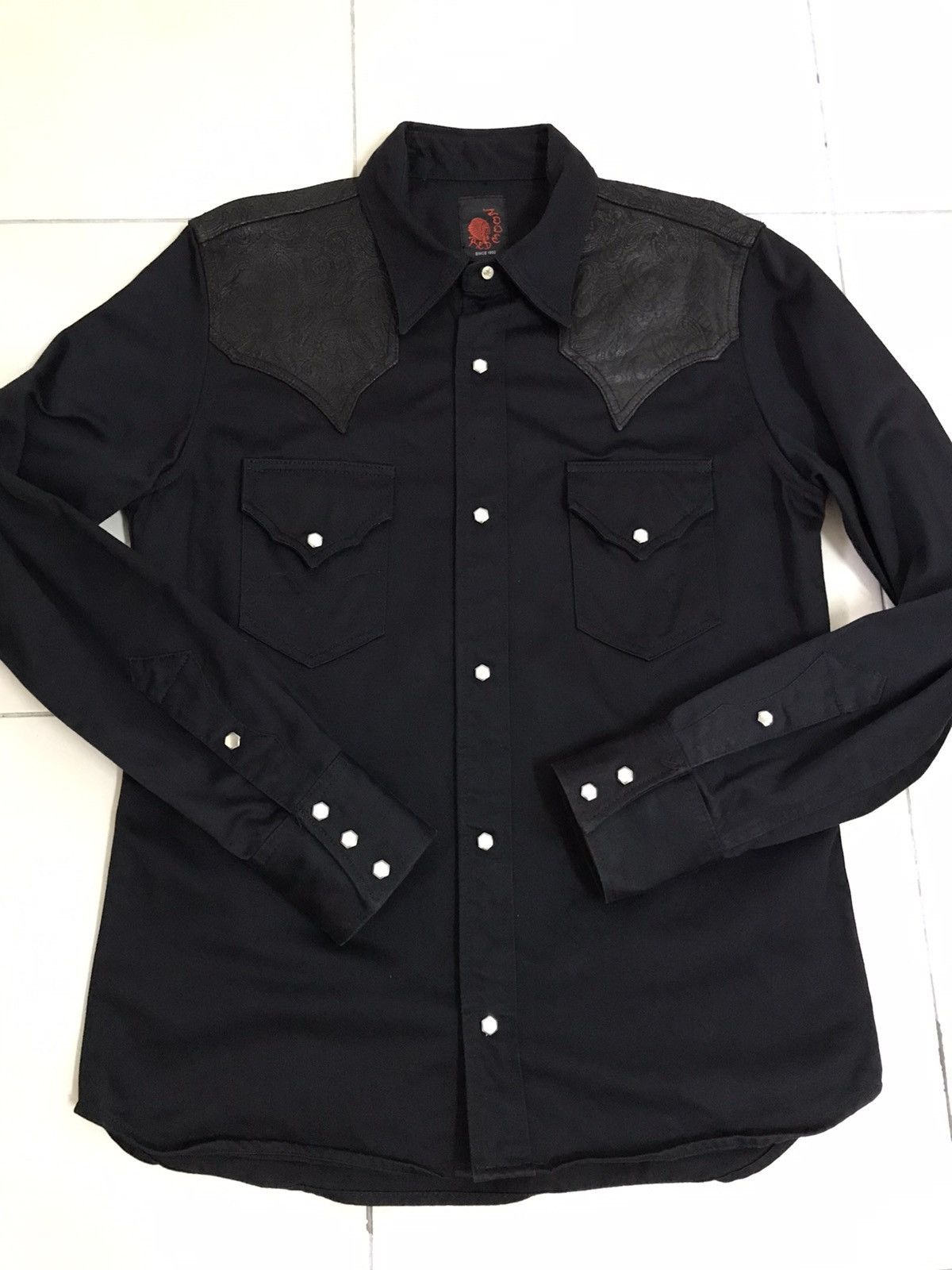 Flannel Red Moon Western Shirt Size US L / EU 52-54 / 3 - 1 Thumbnail