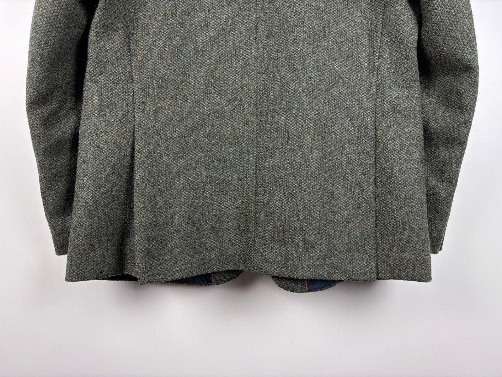 Marks & Spencer Marks & Spencer Moon Tweed Wool Blazer Dark Green Size 46L Size 46L - 6 Thumbnail