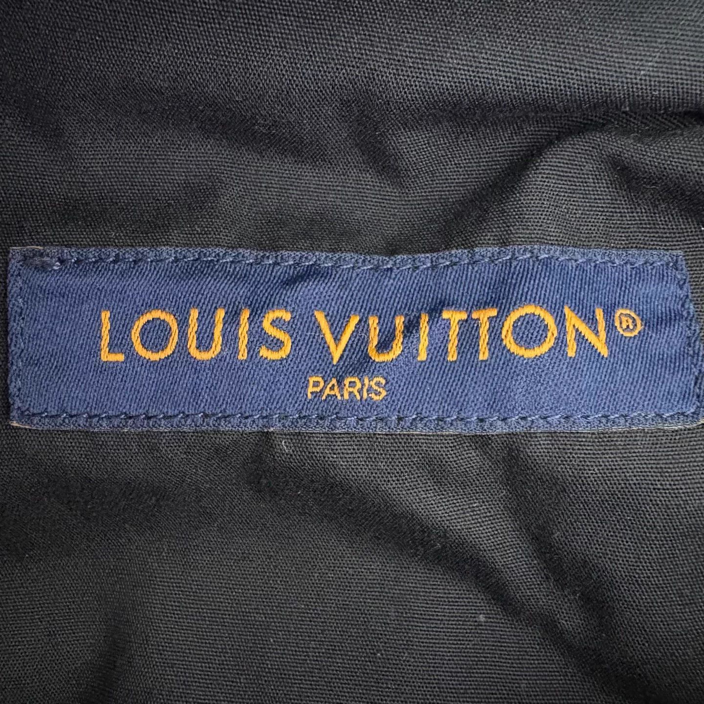 Louis Vuitton Louis Vuitton Black Gray Lumber Embossed Jean 32 Size US 32 / EU 48 - 4 Thumbnail