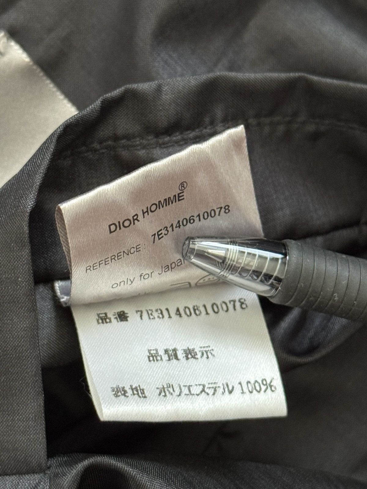 Dior SS07 Dior Homme Hedi Slimane Black Multi Zip Jacket Size US S / EU 44-46 / 1 - 18 Thumbnail