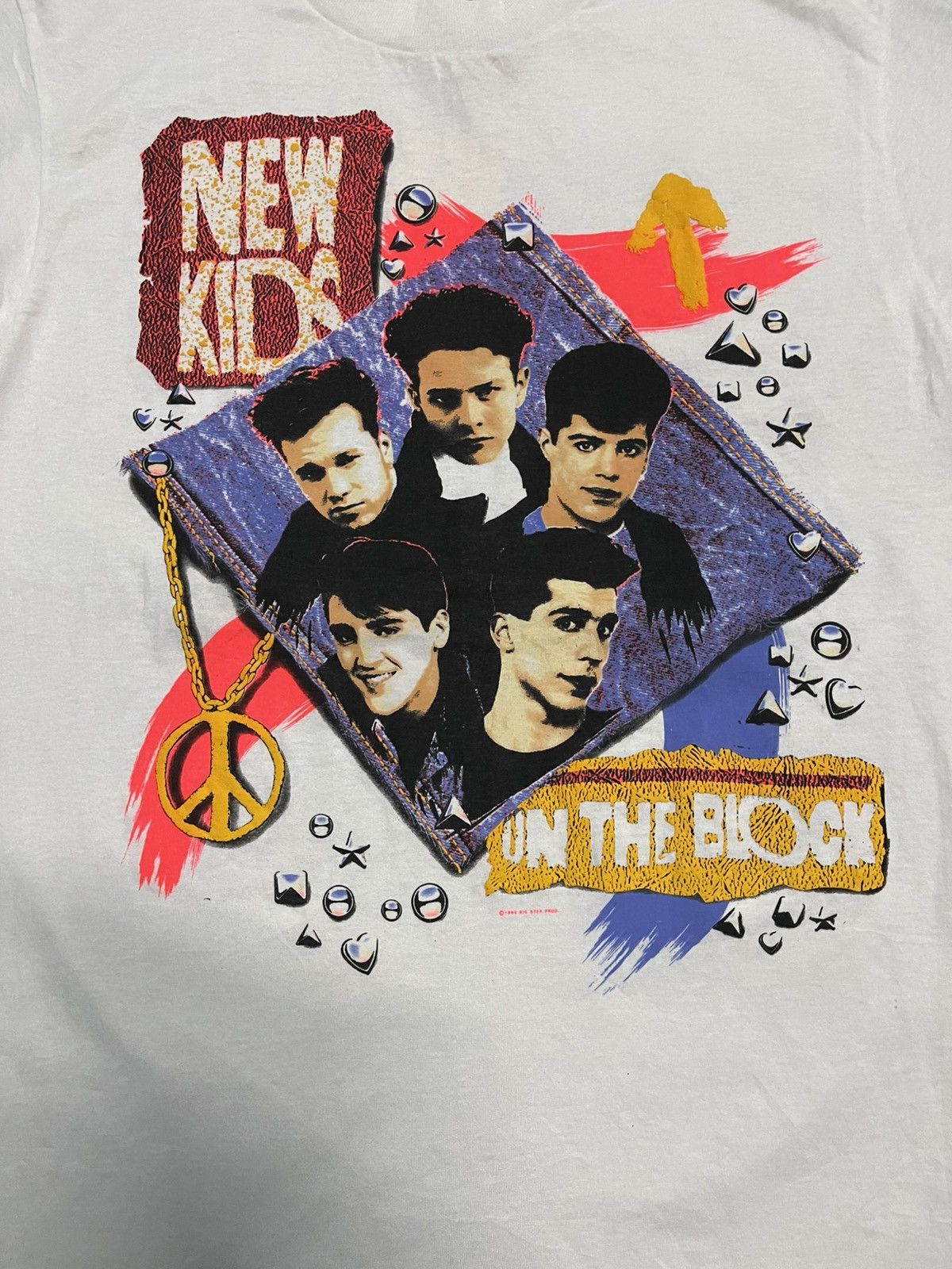 Band Tees vintage 90s New Kids on the Block band tee Size US M / EU 48-50 / 2 - 5 Thumbnail