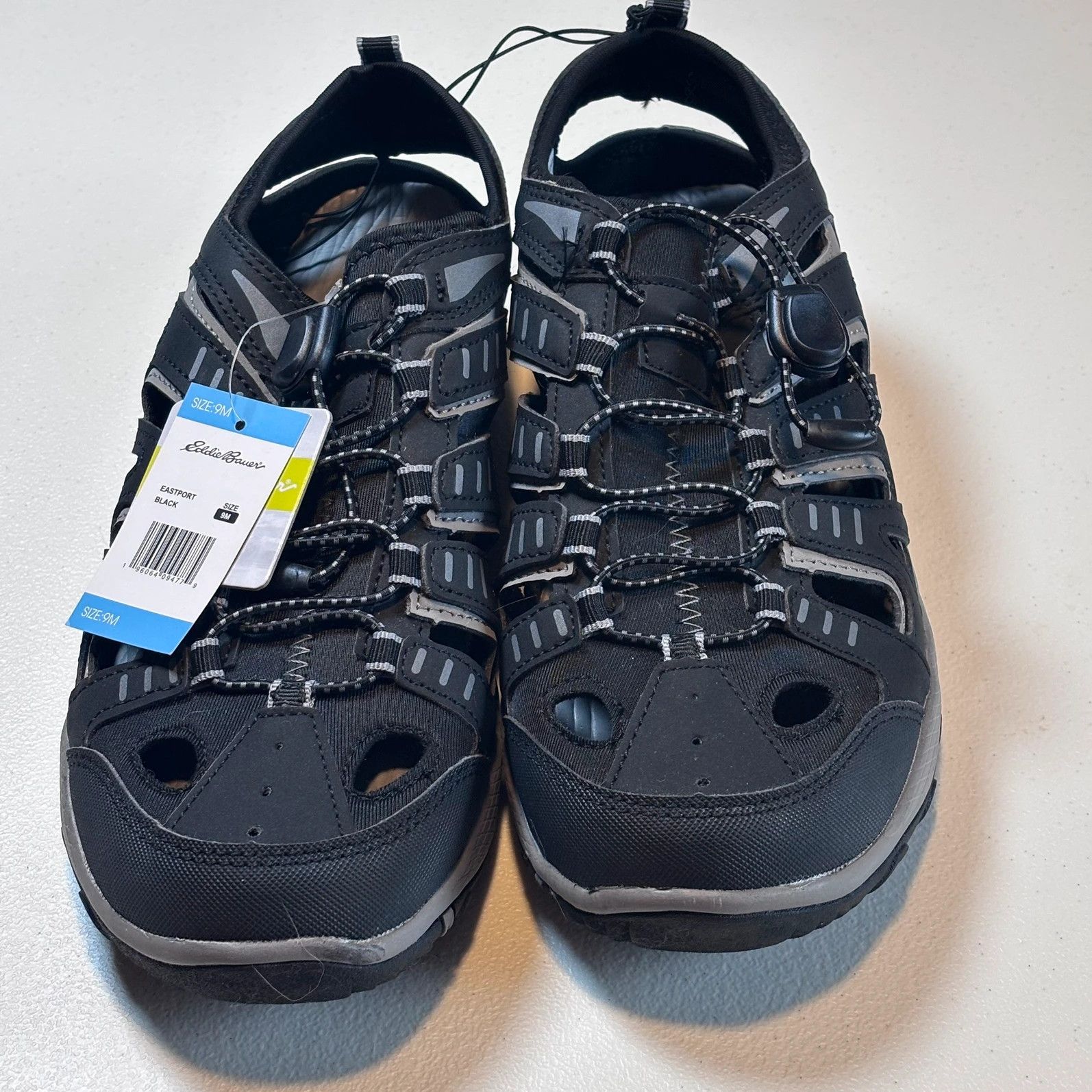 Eddie Bauer Eddie Bauer Eastport Fisherman Sandal Shoes Black Size 9M Size US 9 / EU 42 - 2 Thumbnail