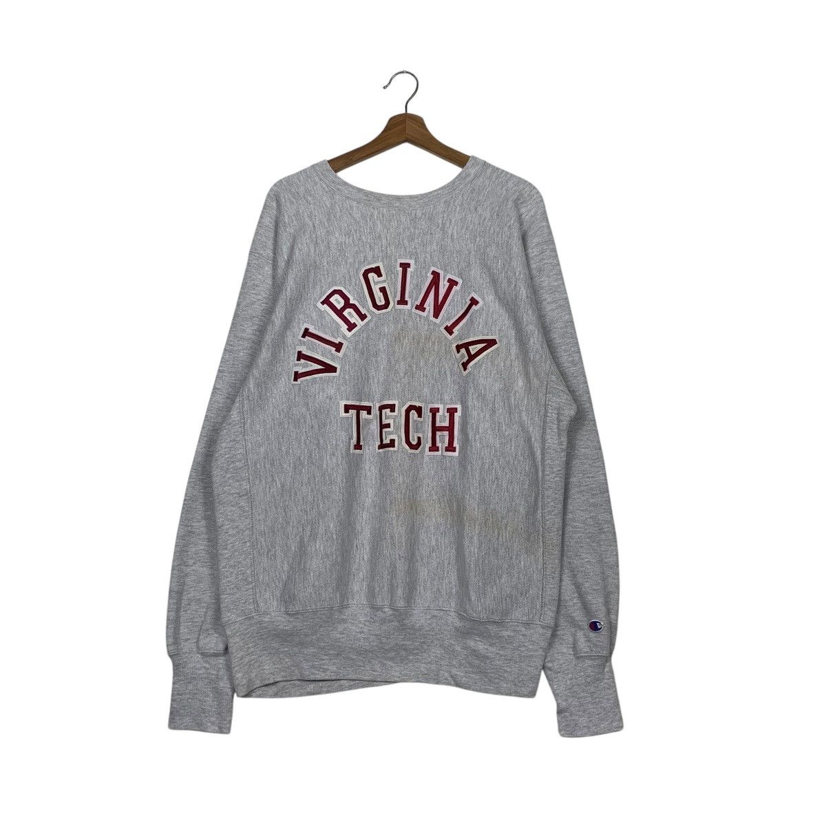 Champion Vintage 80s Champion Reverse Weave Virginia Tech Sweatshirt Size US XL / EU 56 / 4 - 1 Thumbnail