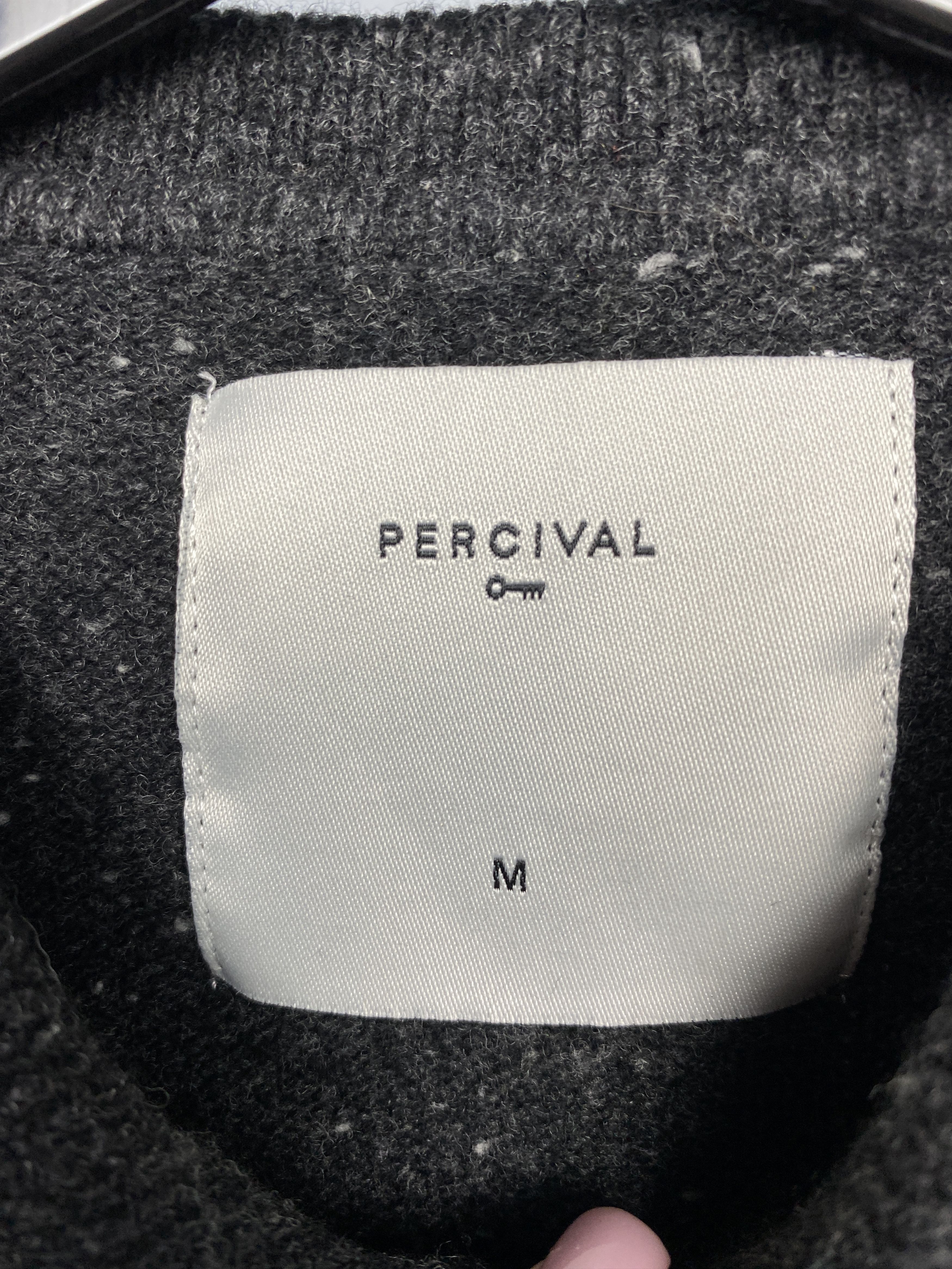 Percival Percival Mens Wool Knit Sweater Size US M / EU 48-50 / 2 - 3 Thumbnail