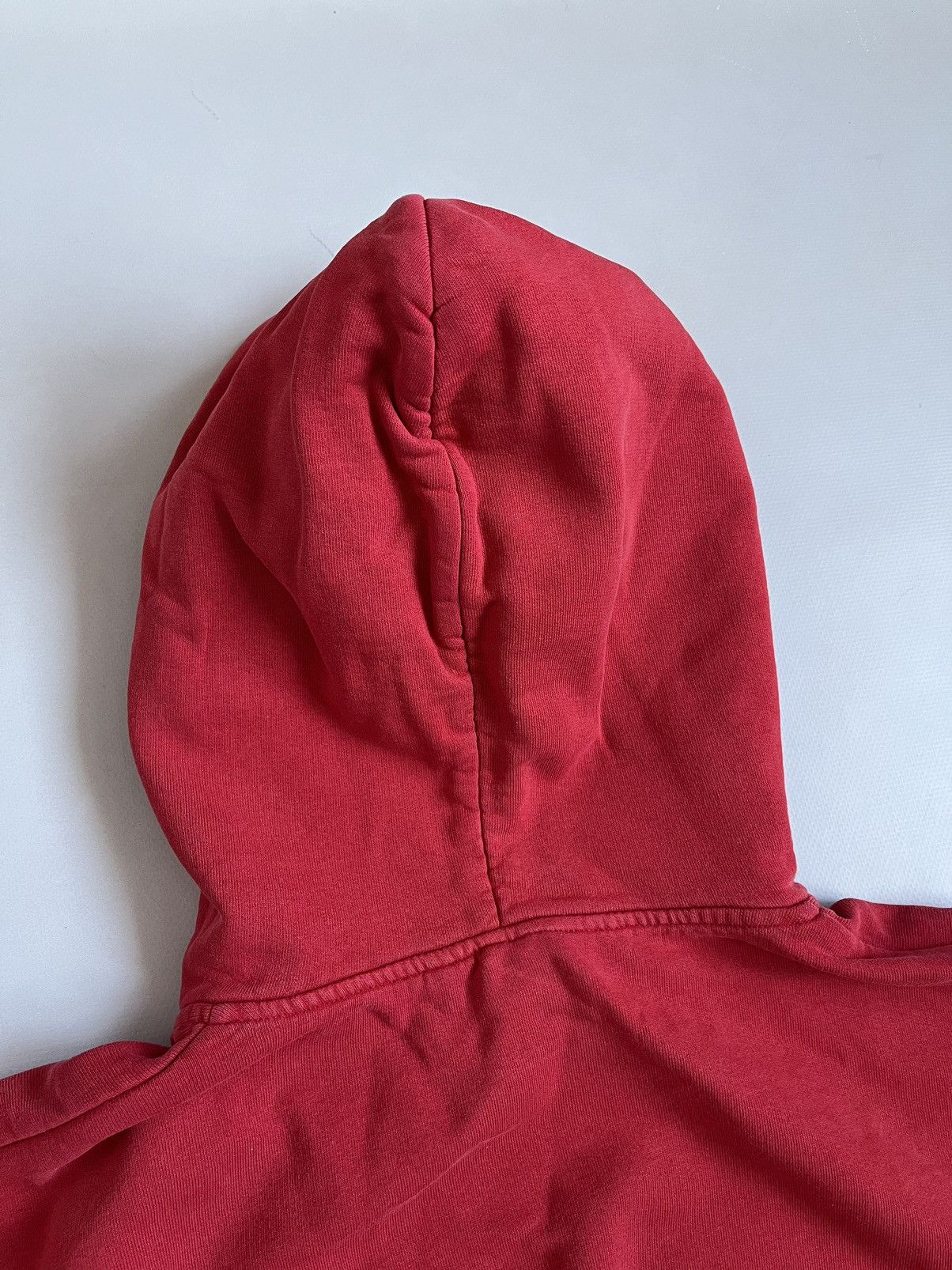 Carhartt × Vintage Vintage 90s Carhartt Men Distressed Red Logo Hoodie Size US L / EU 52-54 / 3 - 20 Thumbnail