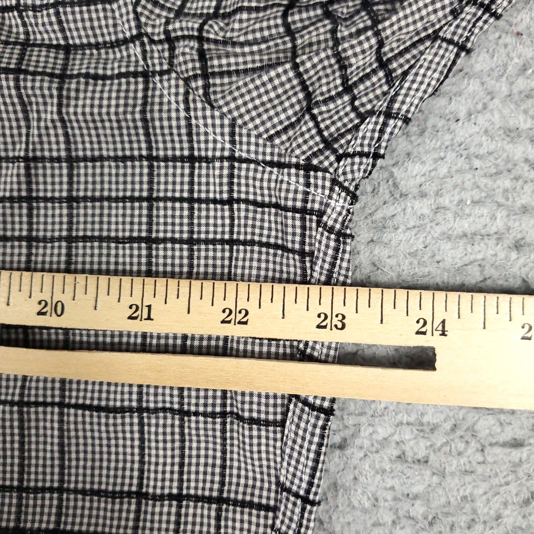 BUGATCHI Bugatchi Uomo Shirt Mens XL Gray/Brown Plaid Button-Up Long Sleeve Casual Formal Workwear Size US XL / EU 56 / 4 - 7 Thumbnail