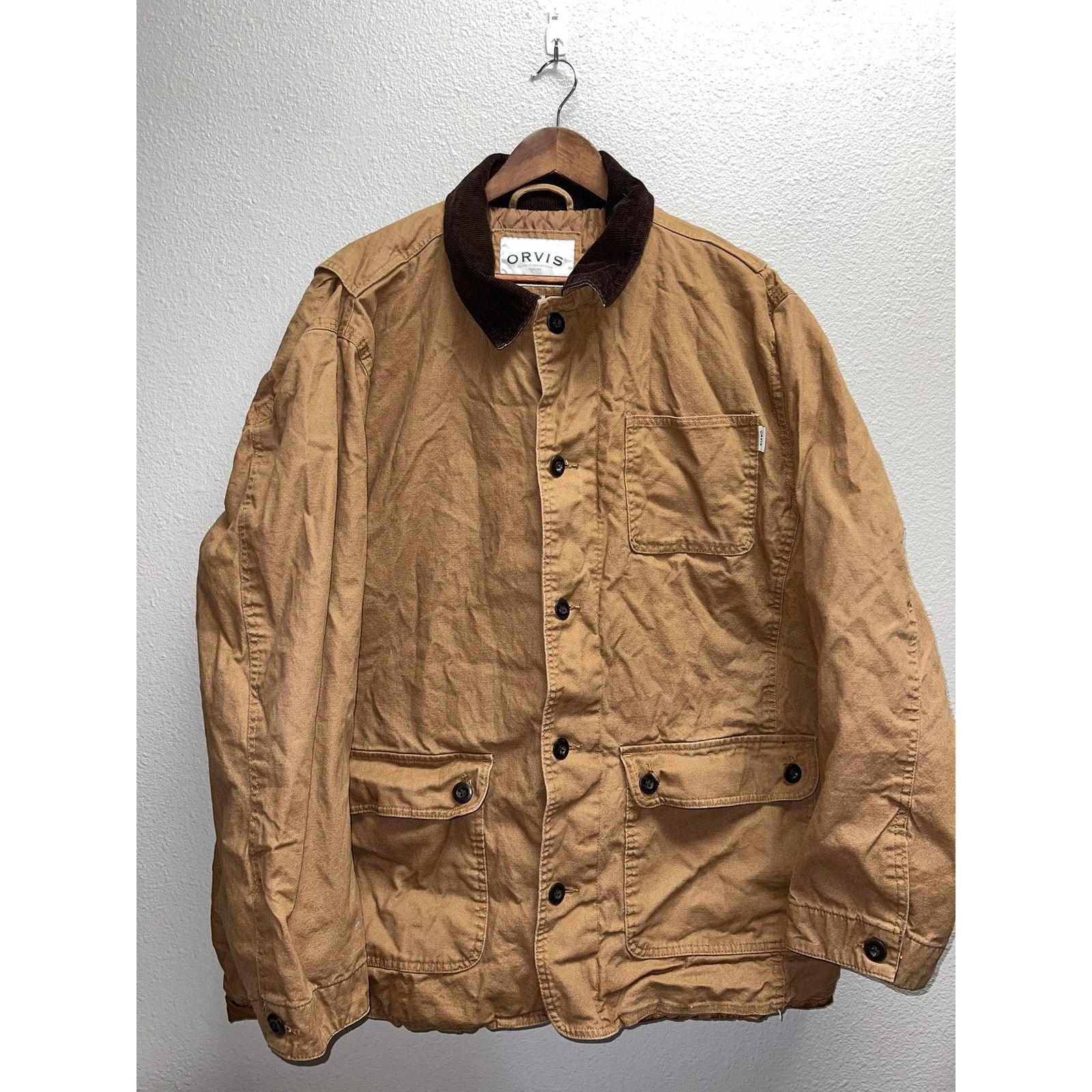 Vintage Orvis Chore Jacket Coat Classic Collection Barn Button Up 2X Size US XXL / EU 58 / 5 - 1 Thumbnail