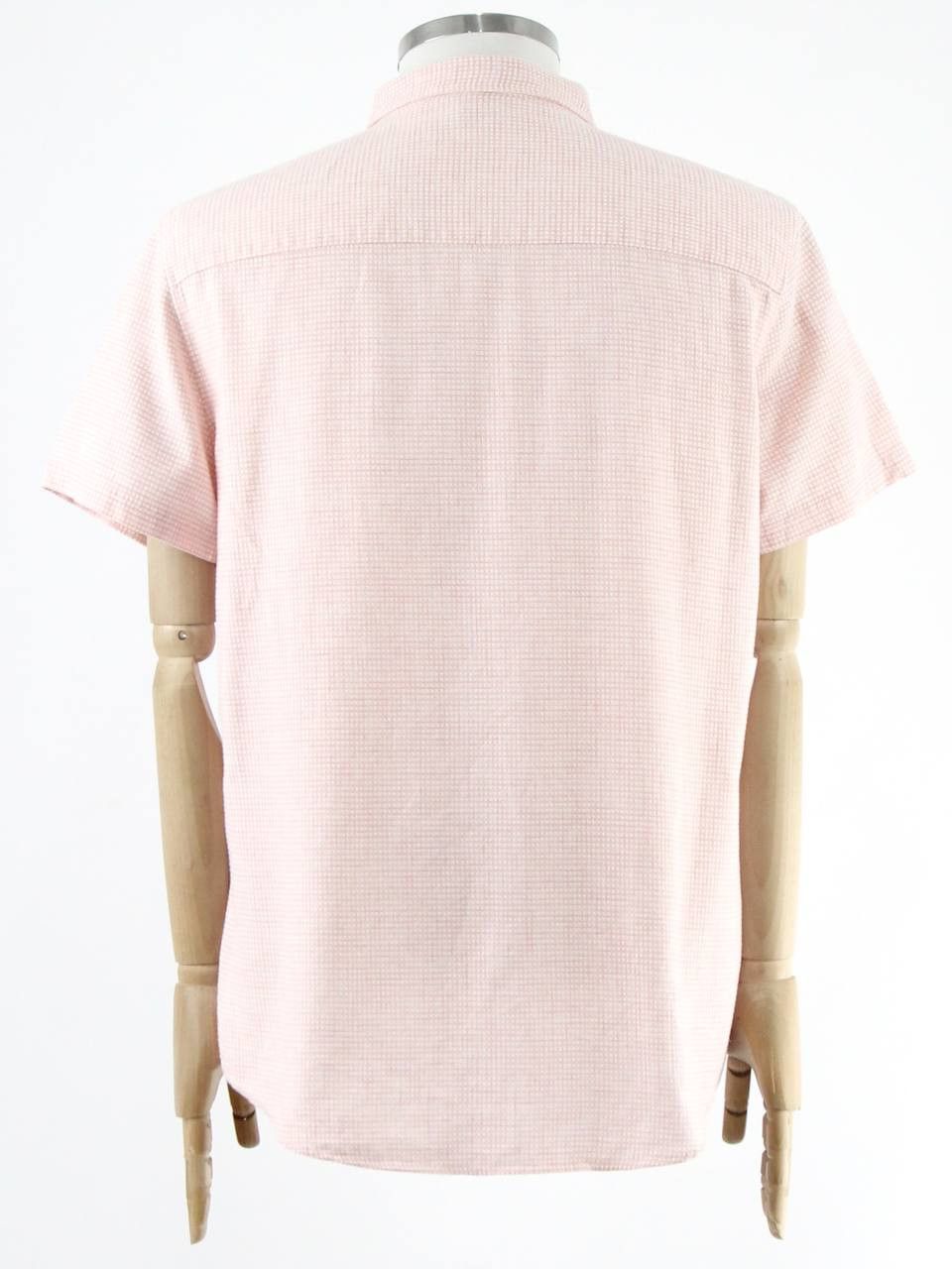 Common People COMMON PEOPLE Textured waffle shirt with short sleeves Size US L / EU 52-54 / 3 - 3 Thumbnail