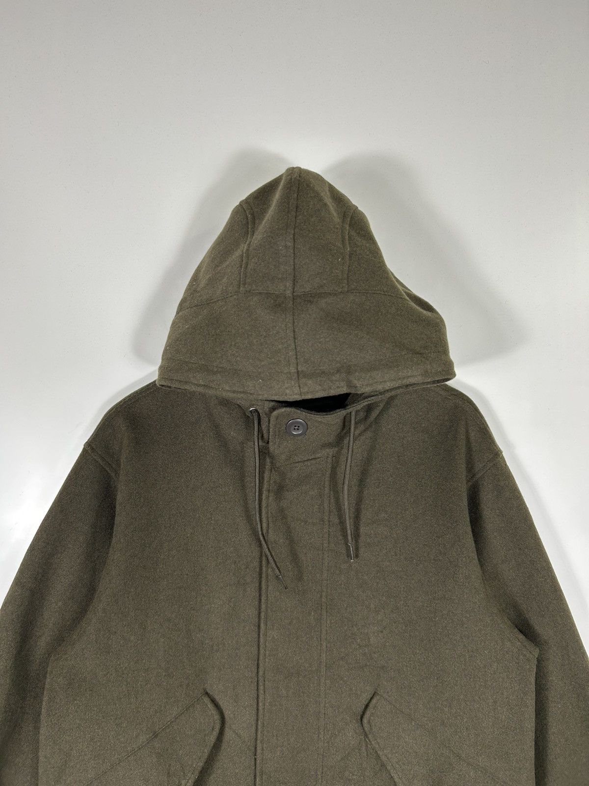 GU GU Hooded Fleece Jacket - Minimalist Outerwear Casual Coat Size US S / EU 44-46 / 1 - 4 Thumbnail