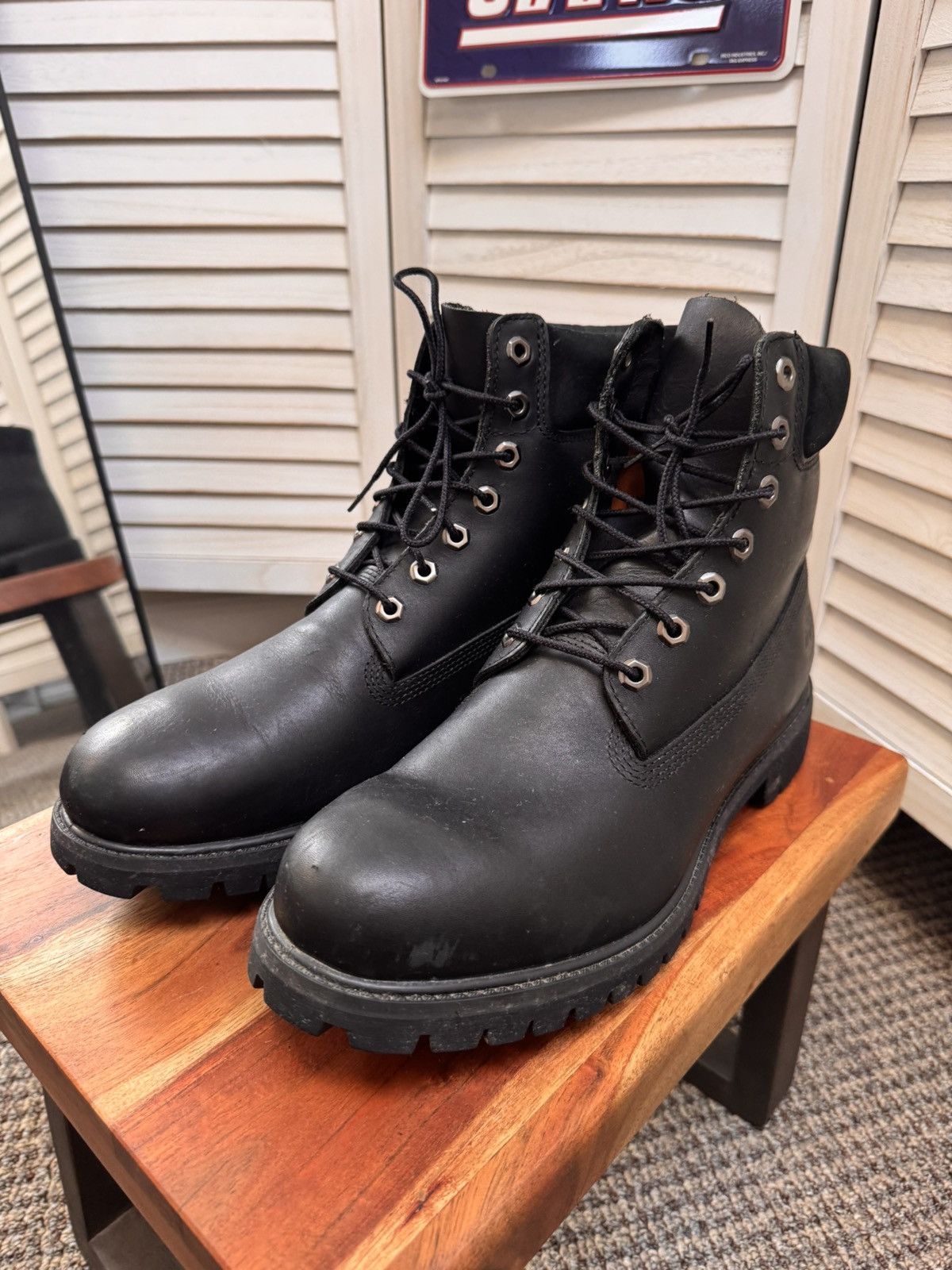Men’s Casual Black Leather Waterproof 400 Timberland 12