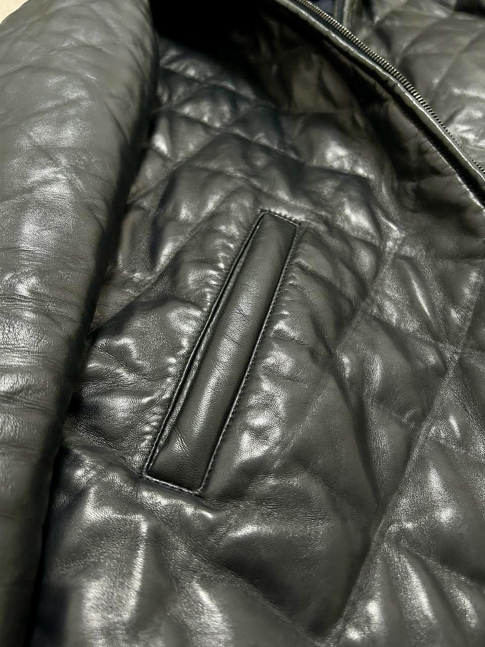 Prada Prada Mainline Luxurious Dark Ink Nappa Lamb Quilted Jacket Size US M / EU 48-50 / 2 - 18 Thumbnail