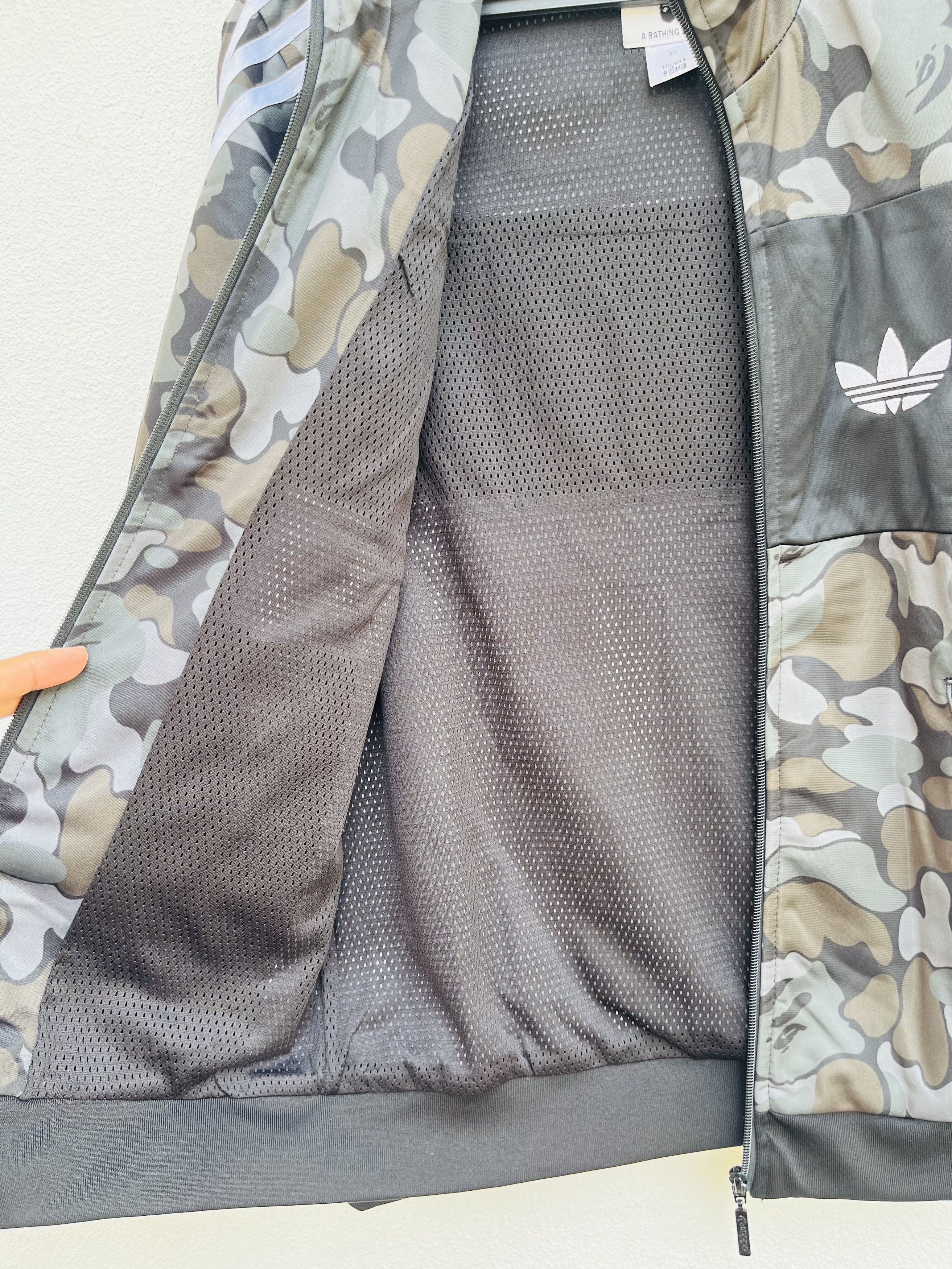 Adidas × Japanese Brand Vintage Adidas Bape Colabration Designed Fashion Style Size US M / EU 48-50 / 2 - 12 Thumbnail