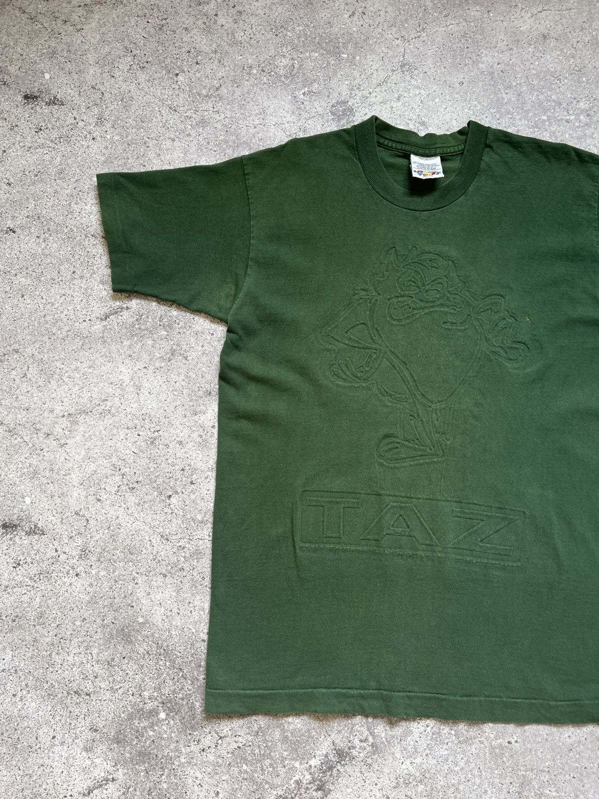 Cartoon Network × Vintage × Warner Bros Vintage 90s Looney Tunes TAZ T-shirt Single Stich Men's Size US M / EU 48-50 / 2 - 2 Thumbnail