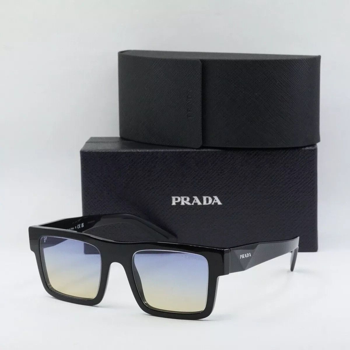 image of Sunglasses Prada Eyewear Prada Pr 19Ws 1Ab06Z in Black, Men's
