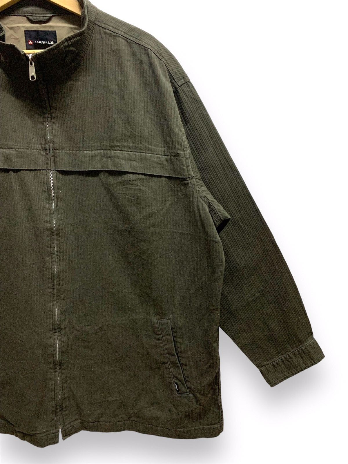 Airwalk AIRWALK Corduroy Zipper Jacket Size US XXL / EU 58 / 5 - 4 Thumbnail