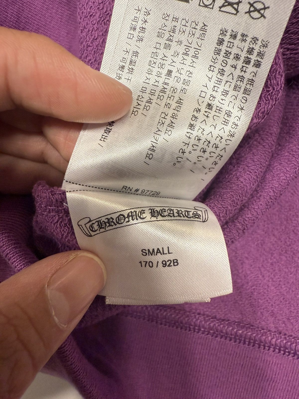 Chrome Hearts 🔥Chrome Hearts Mattyboy Purple Polo Shirt🔥 Size US S / EU 44-46 / 1 - 9 Thumbnail