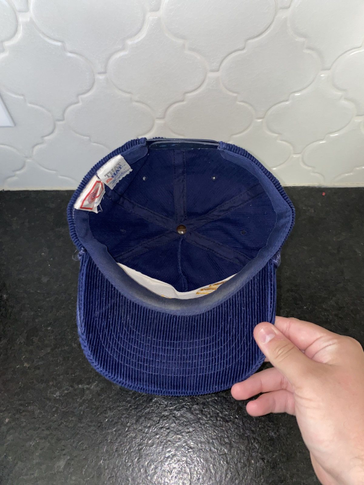 Other Vintage 80s Navy midshipmen corduroy snapback Size ONE SIZE - 3 Thumbnail
