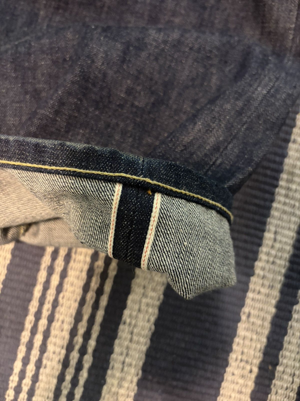 Other Workware Hong Kong Baggy Raw Denim Size US 32 / EU 48 - 4 Thumbnail
