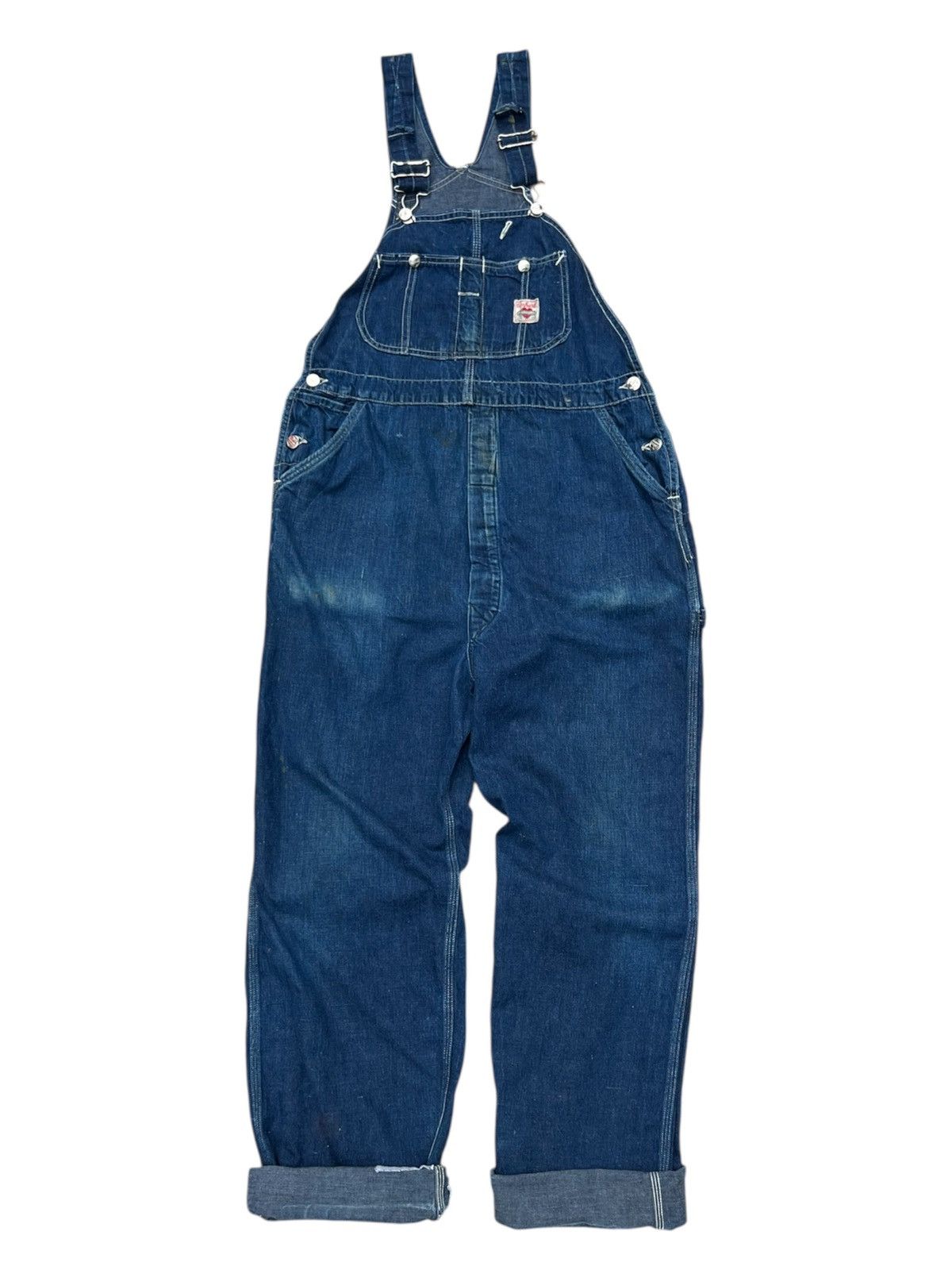 Carhartt 50s Carhartt Overalls *rare* Size US 35 - 1 Thumbnail
