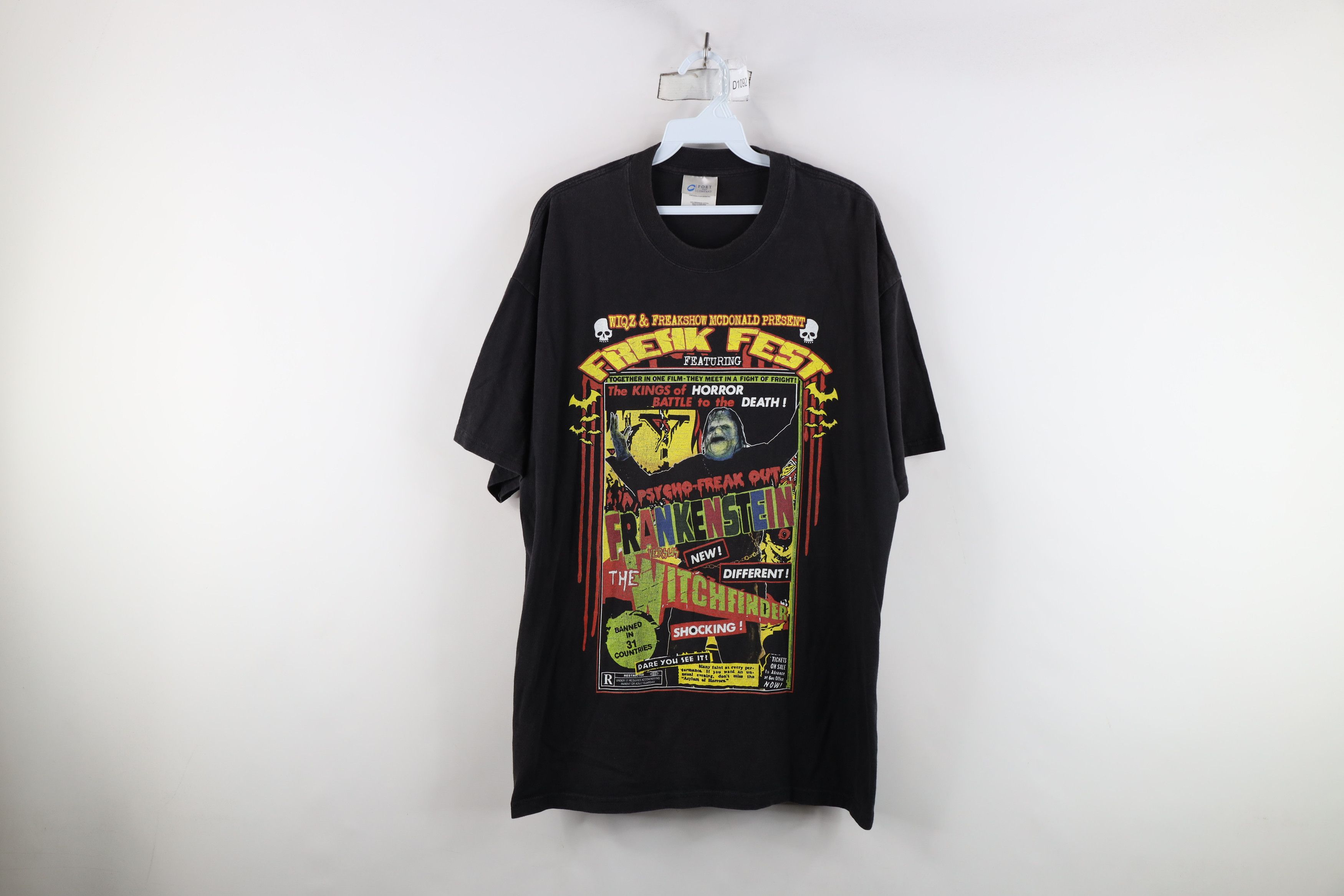 Vintage Vintage Rob Zombie Frankenstein vs The Witchfinder T-Shirt Size US XL / EU 56 / 4 - 1 Thumbnail