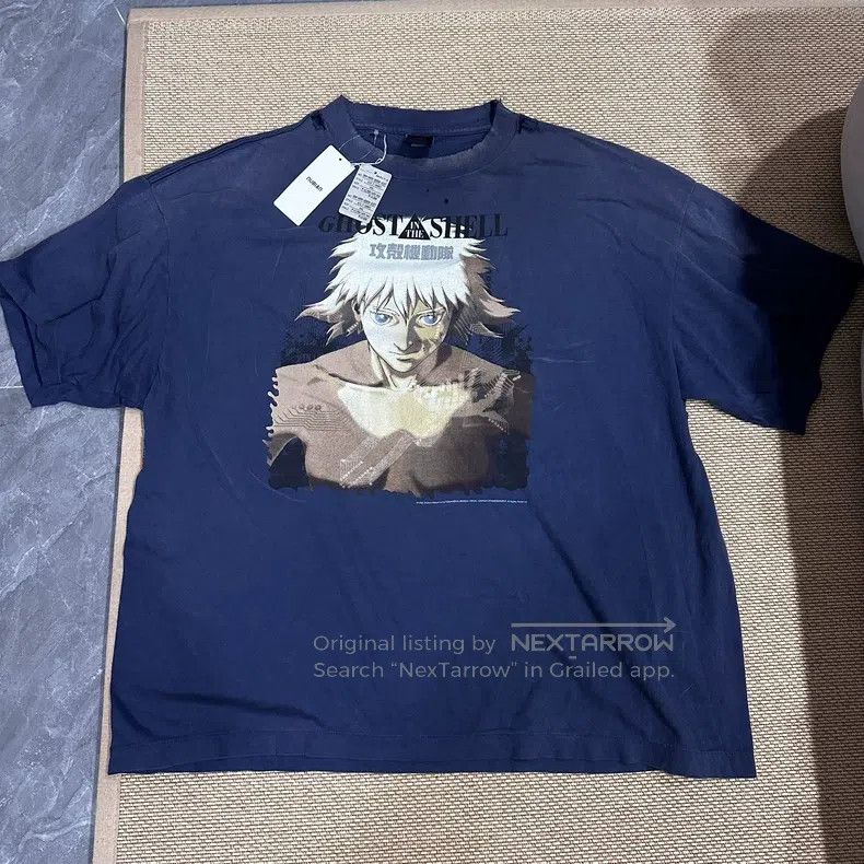 Saint Michael Saint Michael Ghost in the Shell washed and done old carto Size US XXL / EU 58 / 5 - 1 Thumbnail