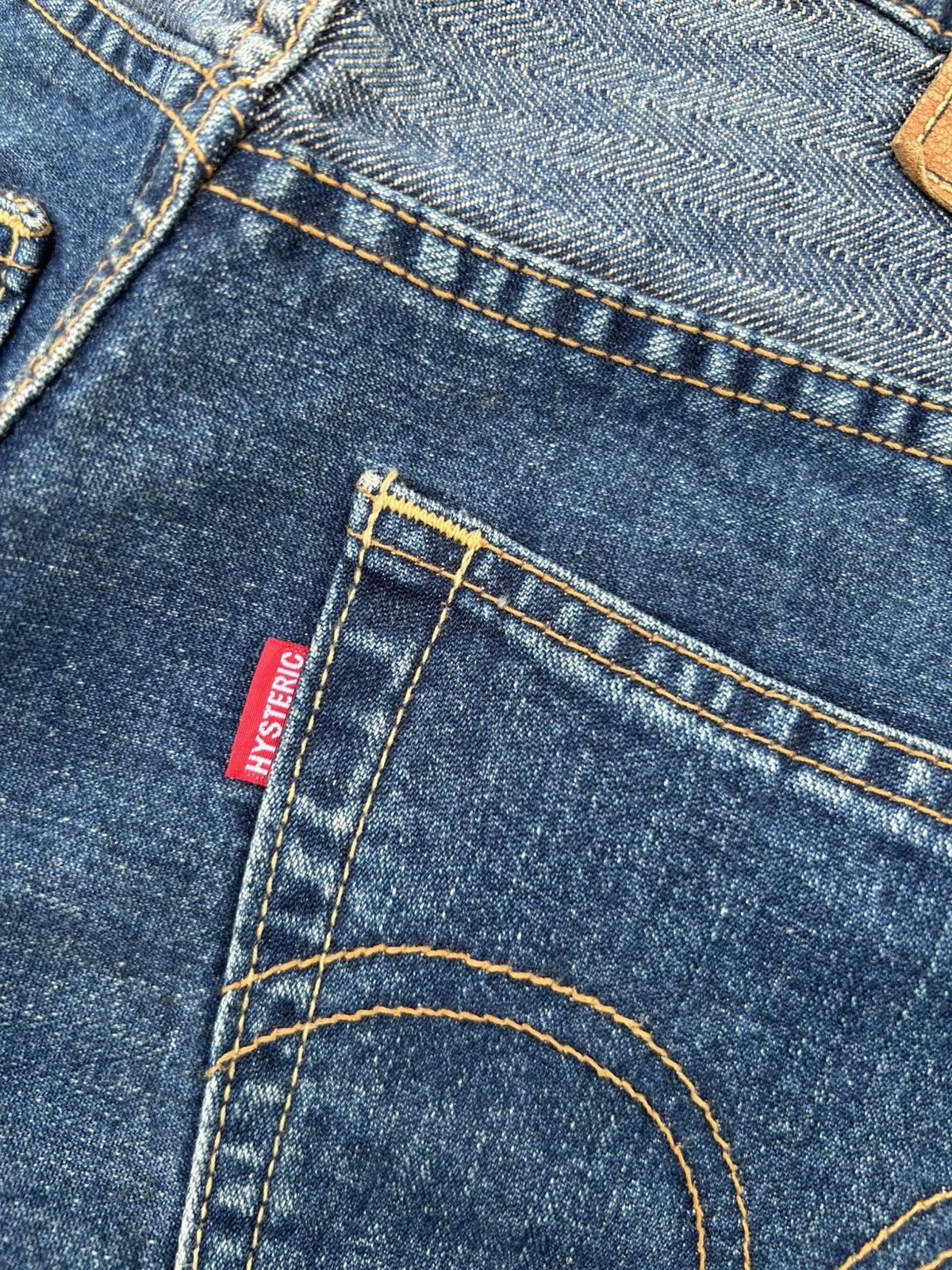 Hysteric Glamour Flare Vintage Hysteric Glamour Kinky Hagi 1990s Denim Jeans Size US 28 / EU 44 - 10 Thumbnail