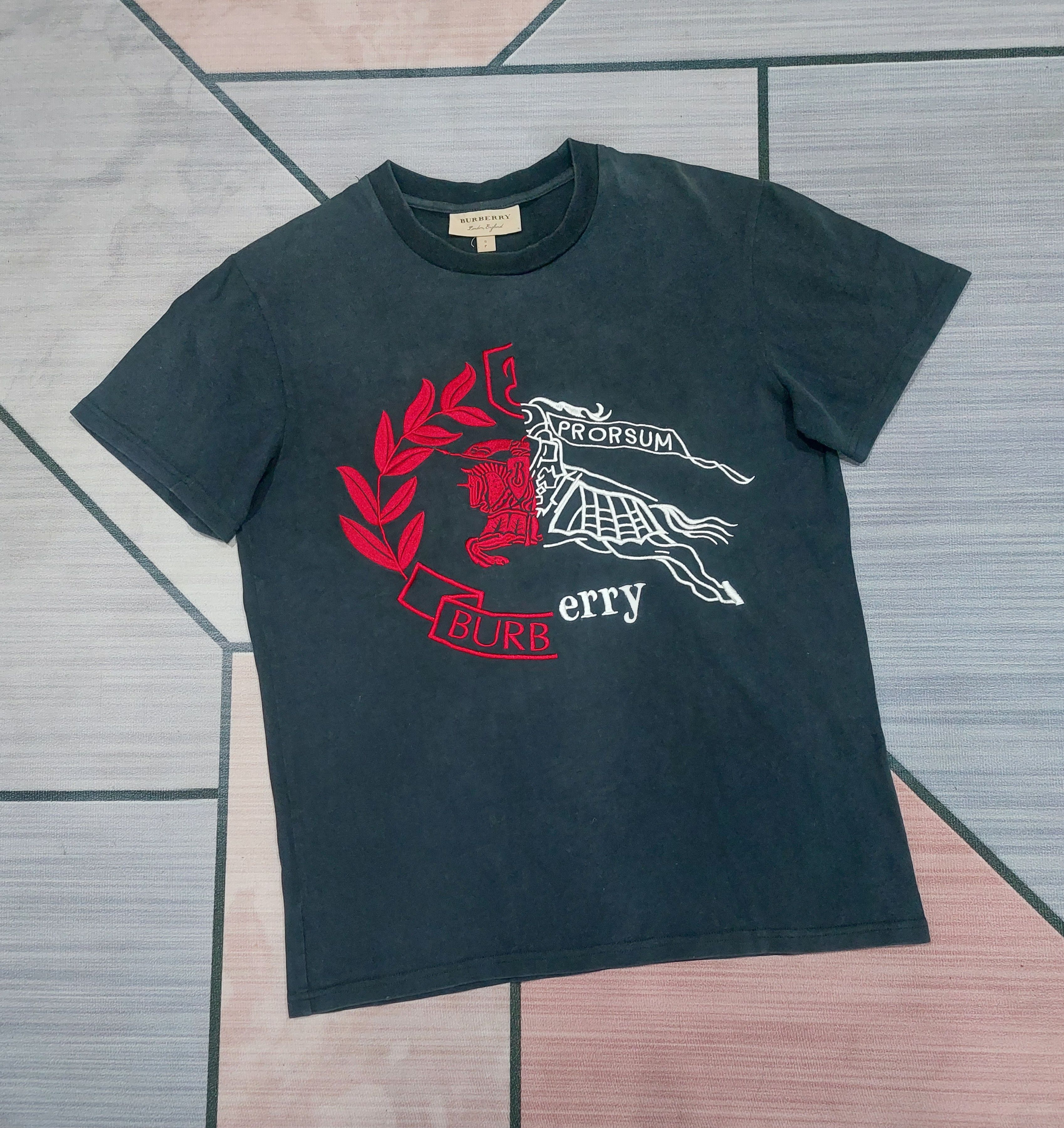 Burberry BURBERRY SPLIT PRORSUM BIG LOGO EMBROIDERED Size US S / EU 44-46 / 1 - 1 Thumbnail